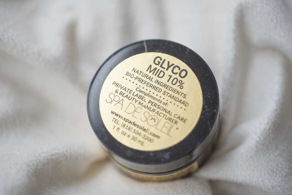 Glyco Mid 10% by Spa De Soleil Lipgloss Aftershave