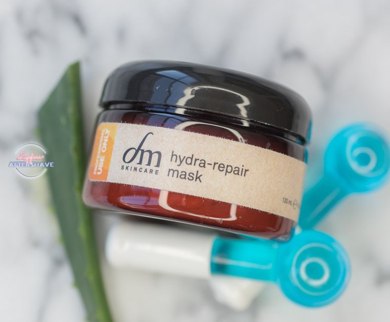 dmSkincare Hydra Repair Mask Lipgloss Aftershave Calming Treatments