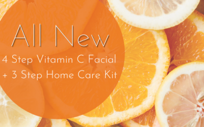 All New 4 Step Vitamin C Facial + 3 Step Home Care Kit