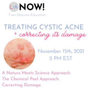 treat cystic acne free esthetic education